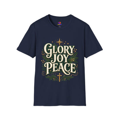 Glory Joy Peace Christmas T-Shirt