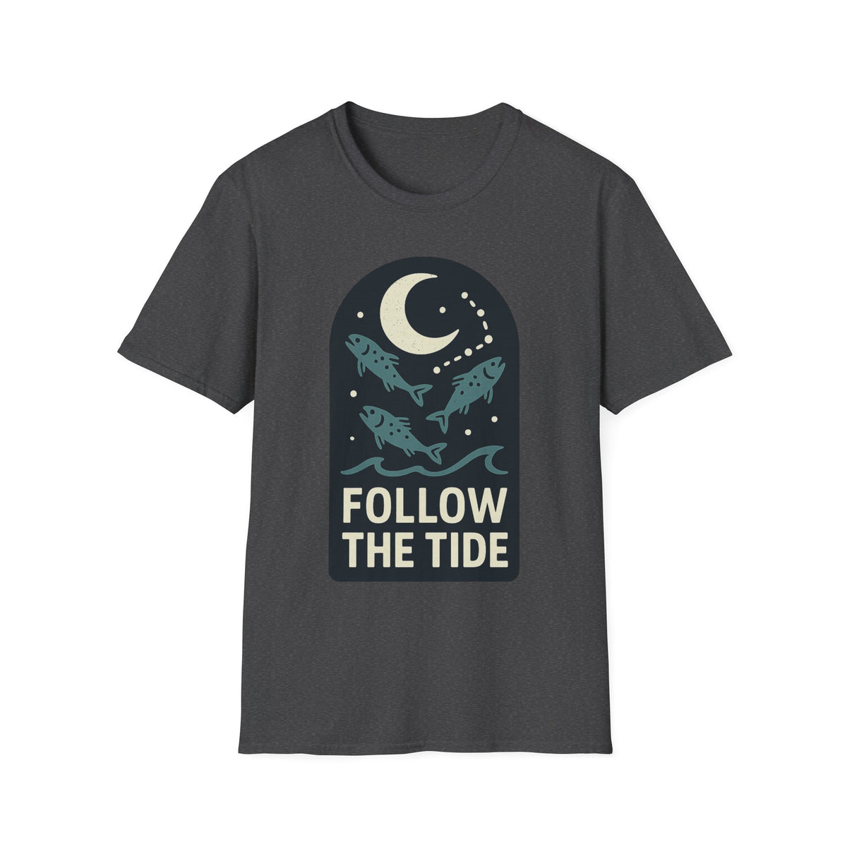 Follow the Tide Moon Graphic T-Shirt - Trending Now - September 2026