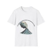 "Internally Screaming Externally Fine" Volcano Graphic Tee - Funny Relatable Meme White T-Shirt - Trending Now - September 2026