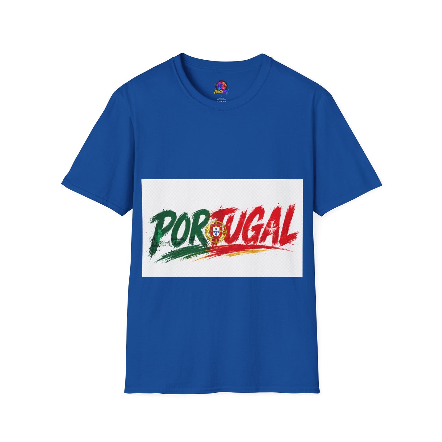Portugal Flag Script T-Shirt — Portuguese Pride Tee