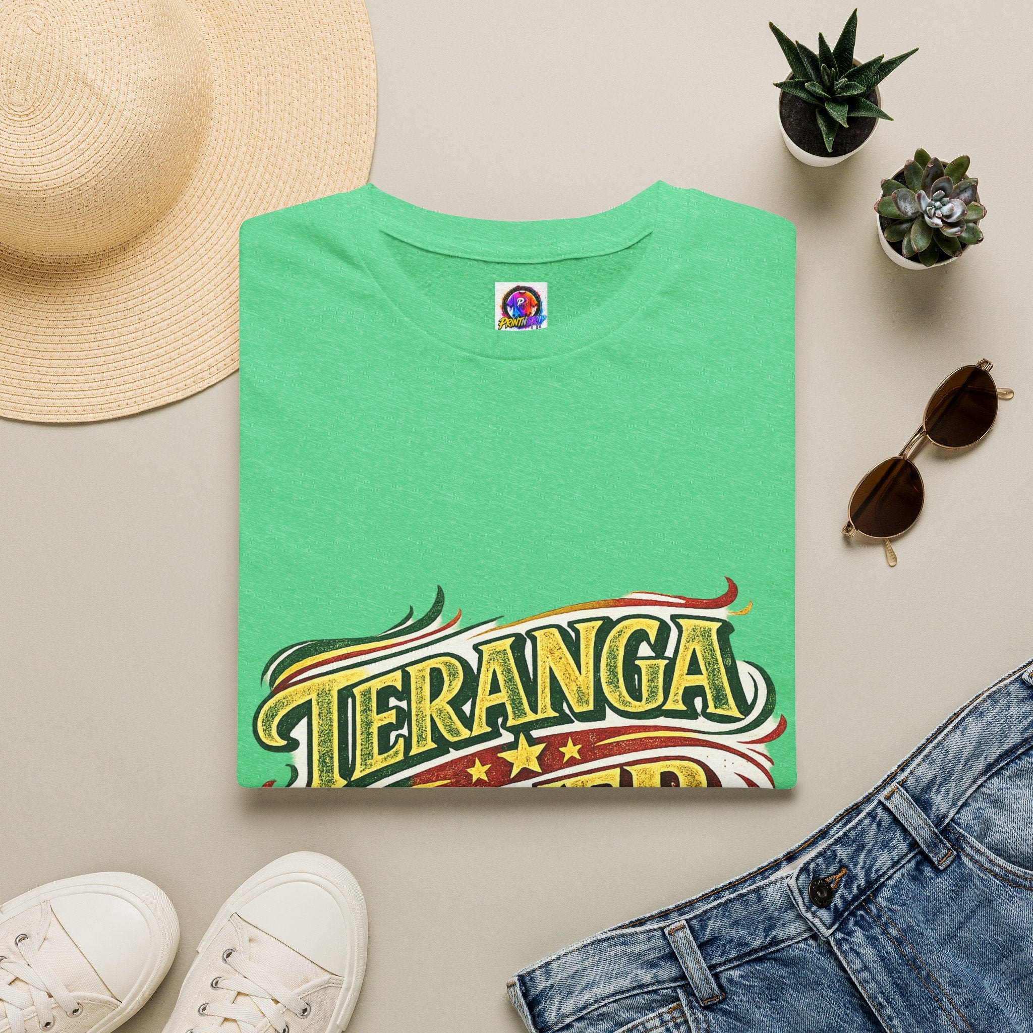 Senegal Teranga Power T-Shirt — Retro Senegal Pride Graphic Tee