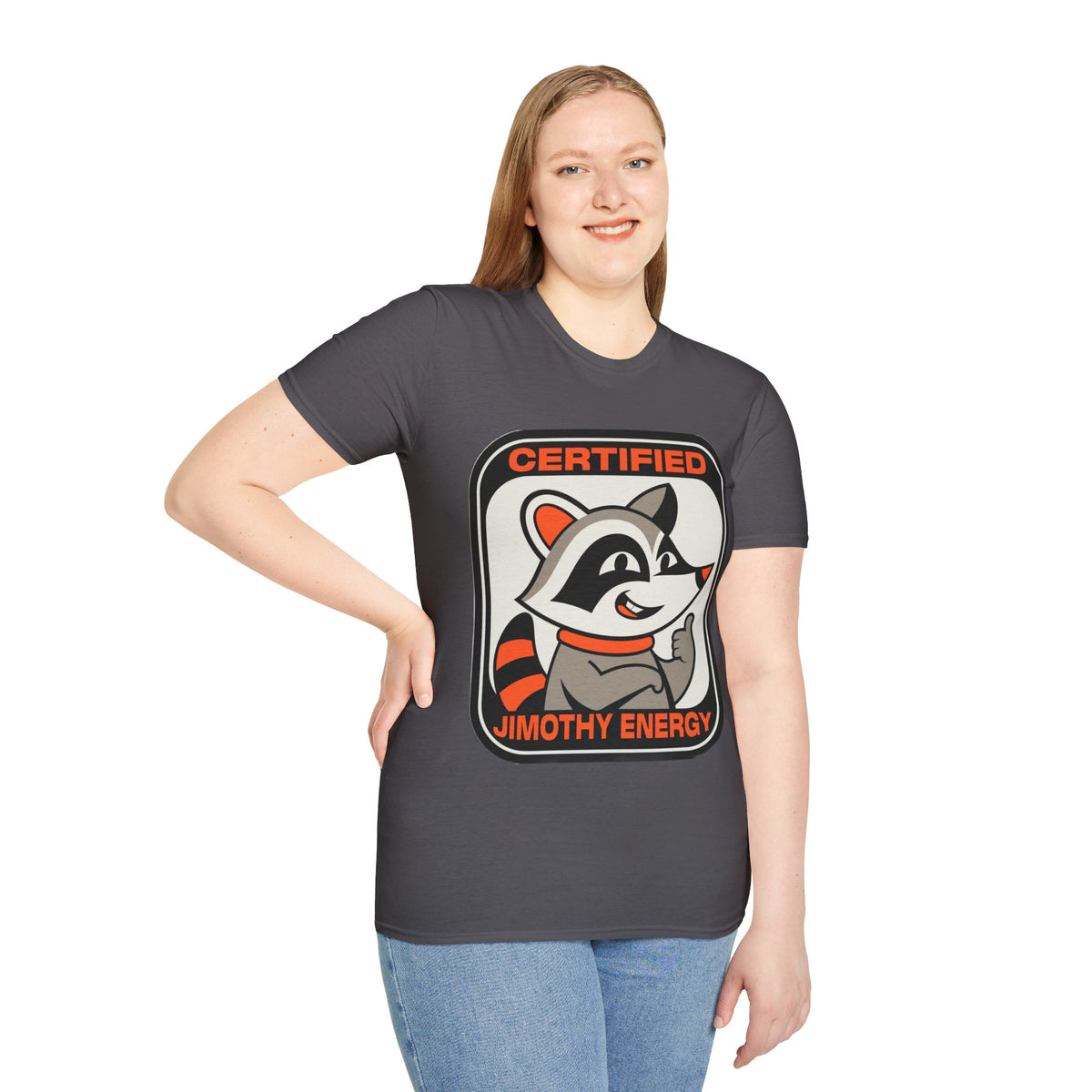 Certified Timothy Energies T-Shirt — Retro Raccoon Graphic Tee - Trending Now - August 2026