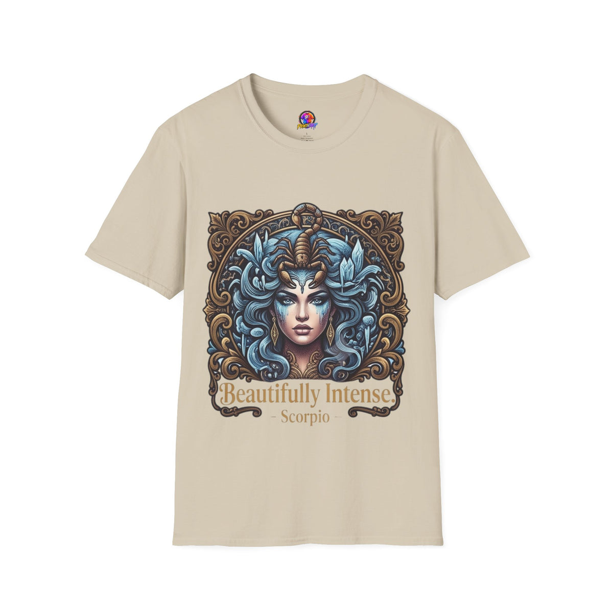 Scorpio Astrology T-Shirt — "Beautifully Intense" Zodiac Graphic Tee