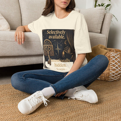 Selectively Available Scorpio T-Shirt — Astrological Zodiac Tee