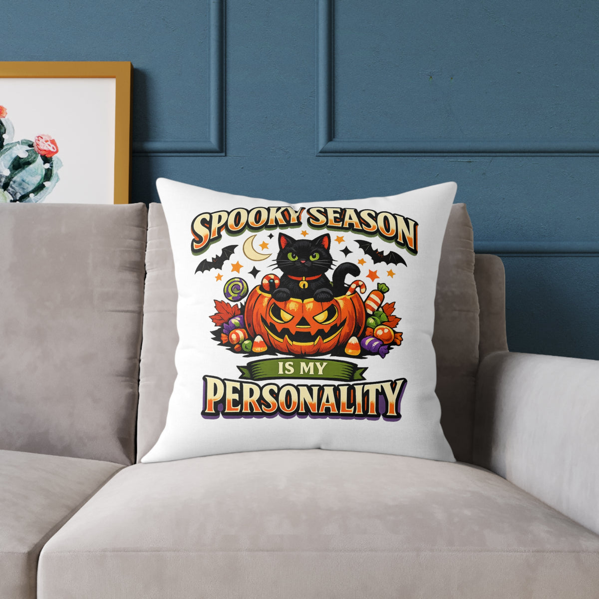Halloween Spooky Season Is My Personality Pillow