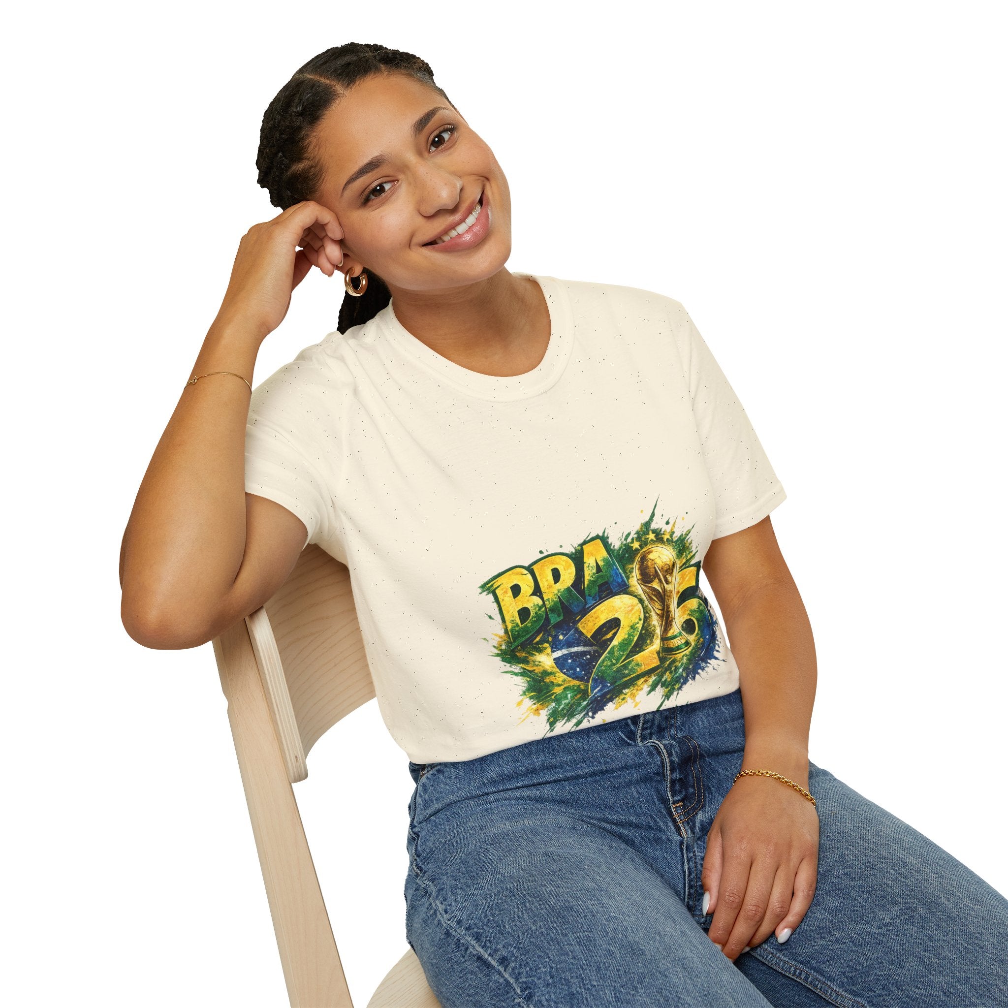 Brazil 25 T‑Shirt — Brazil Soccer World Cup Graphic Tee