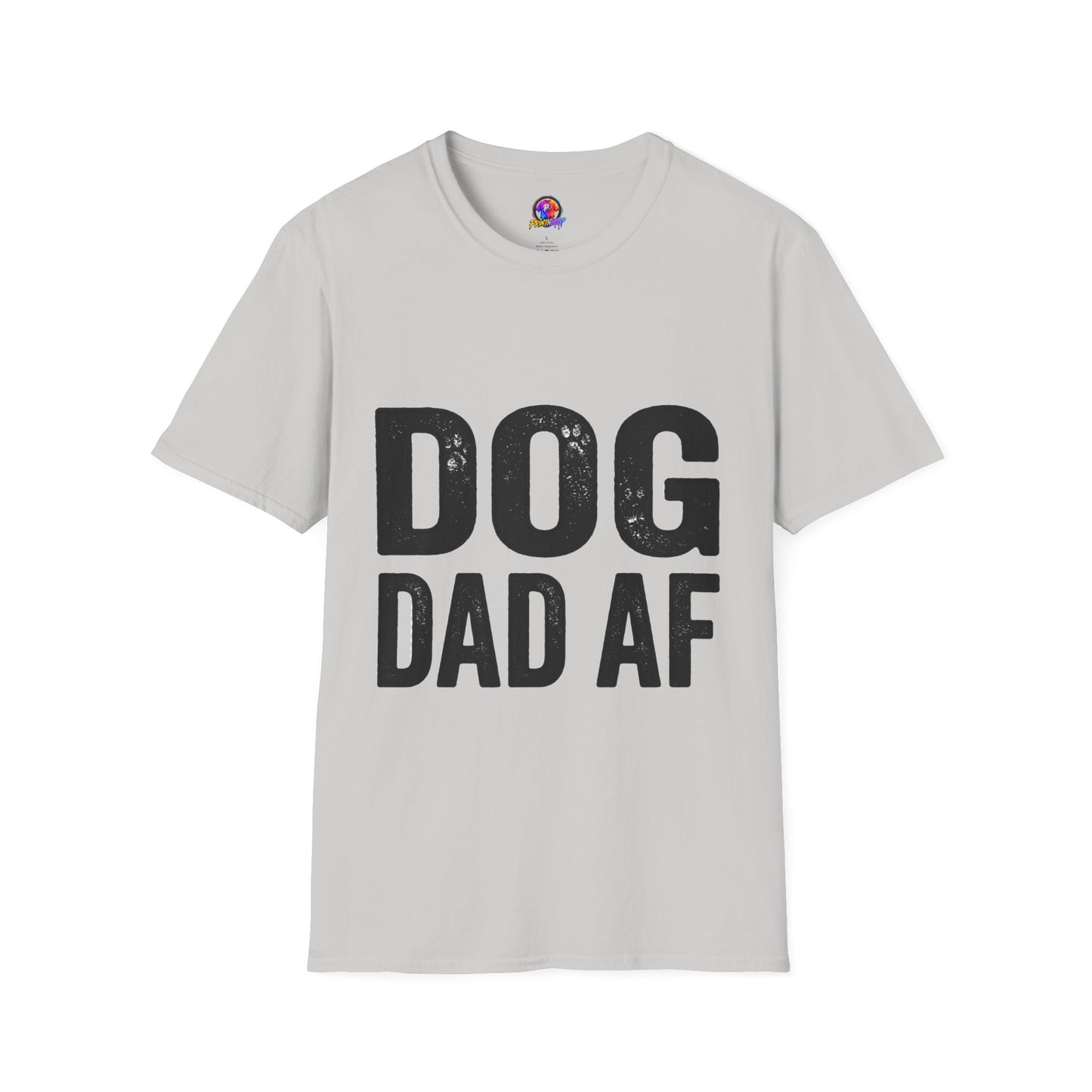 Dog Dad Af Unisex Softstyle T-Shirt