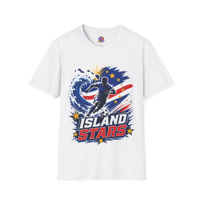 Cabo Verde Island Stars Soccer T-Shirt – Pacific Wave Football Team Tee