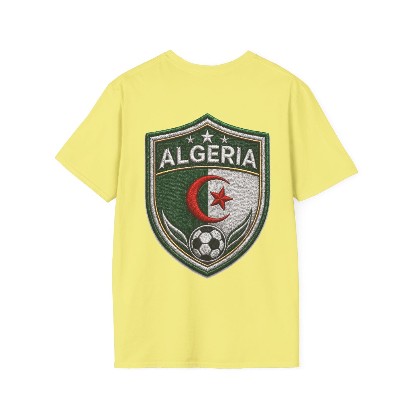Algeria Football Fan Tee — "Green Desert Fire" Soccer Shirt