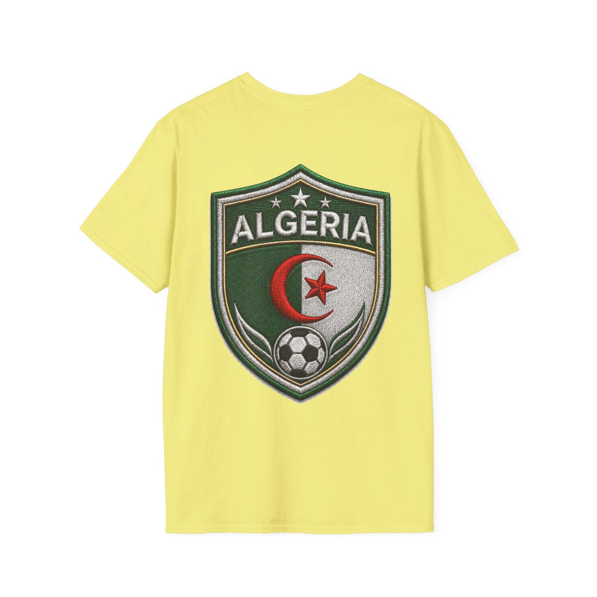Algeria Football Fan Tee — "Green Desert Fire" Soccer Shirt