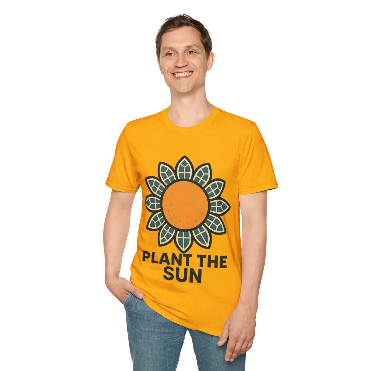 Sunflower Graphic T‑Shirt — 'Plantin' Good Vibes' Eco Floral Tee - Trending Now - September 2026