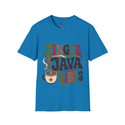 Retro "Jingle Java Vibes" T-Shirt