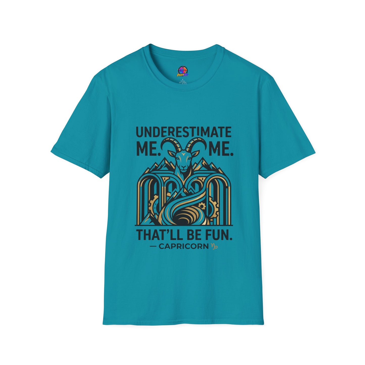 Capricorn 'Underestimate Me That'll Be Fun' T-Shirt