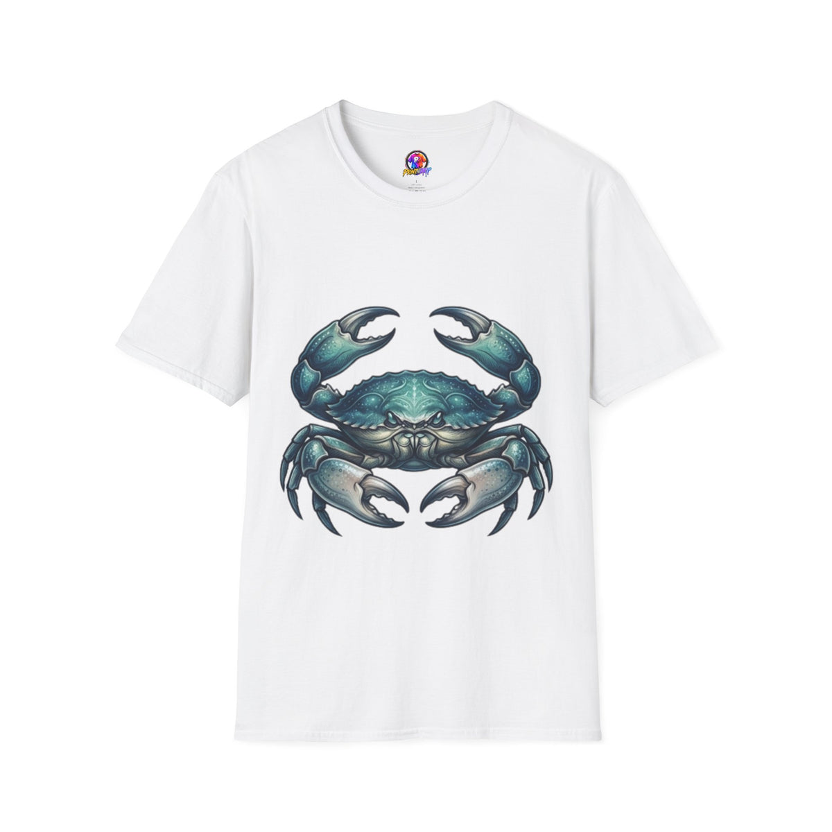 Crab Graphic T-Shirt — Coastal Sea Creature Tee