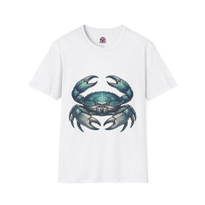 Crab Graphic T-Shirt — Coastal Sea Creature Tee