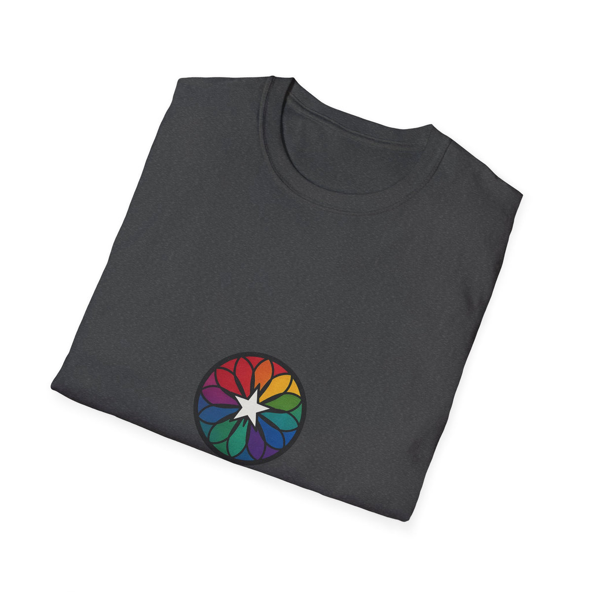 Visible Valued Vibrant T-Shirt — Rainbow Mandala Inclusivity Tee - Trending Now - October 2026