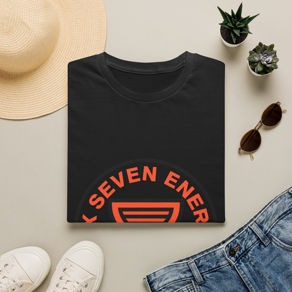 "Six Seven Energy" Circular Graphic Tee - Trending Now - September 2026