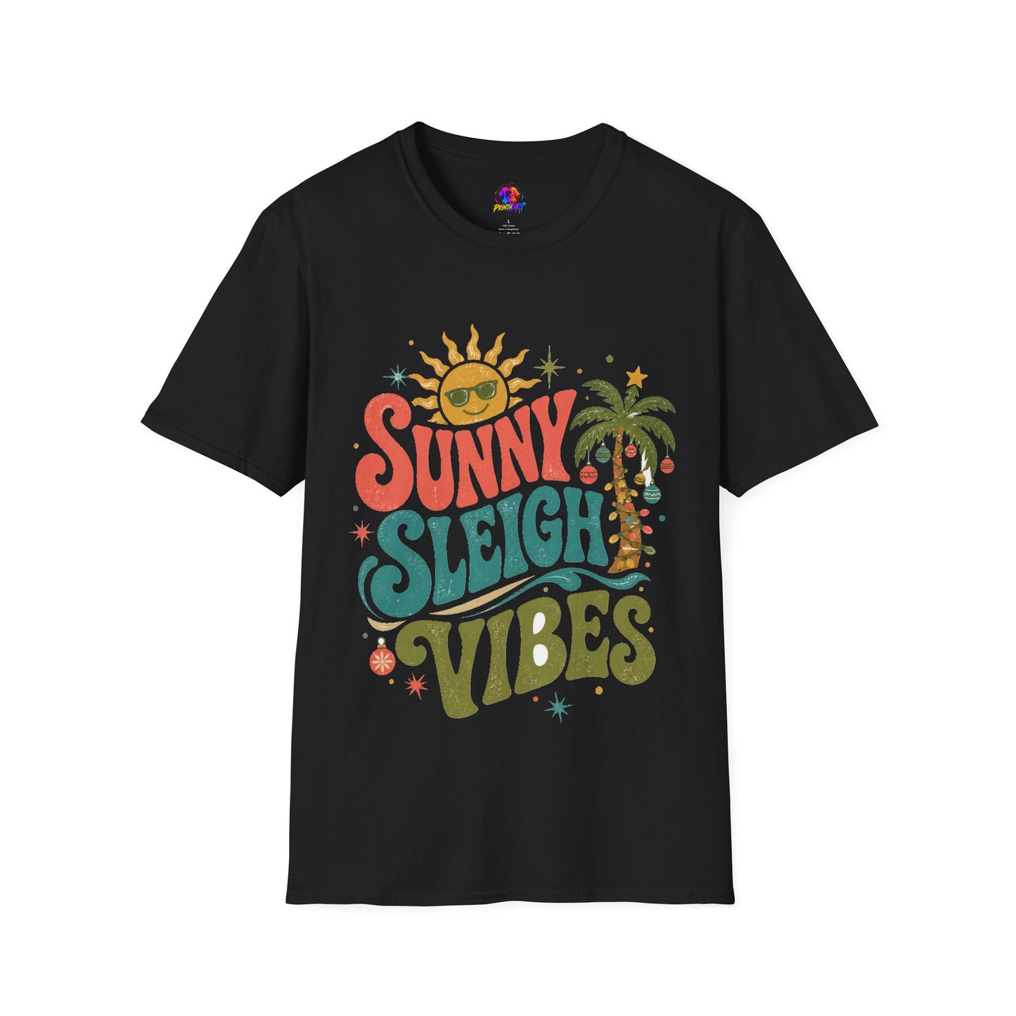 Sunny Sleigh Vibes T-Shirt