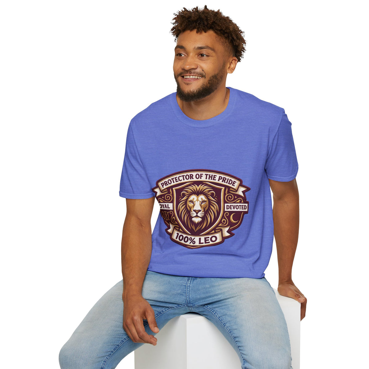 Protector of the Pride Lion T-Shirt — 100% Leo Zodiac Tee