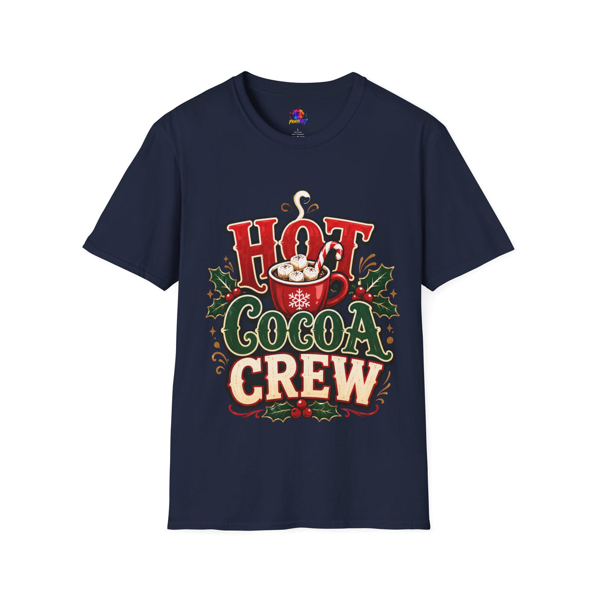 Hot Cocoa Crew T‑Shirt — Cozy Holiday Hot Chocolate Graphic Tee