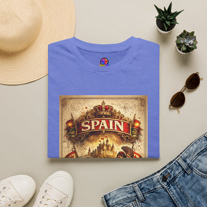 Spain Vintage Travel Graphic T‑Shirt — Retro Spanish Landmark Tee