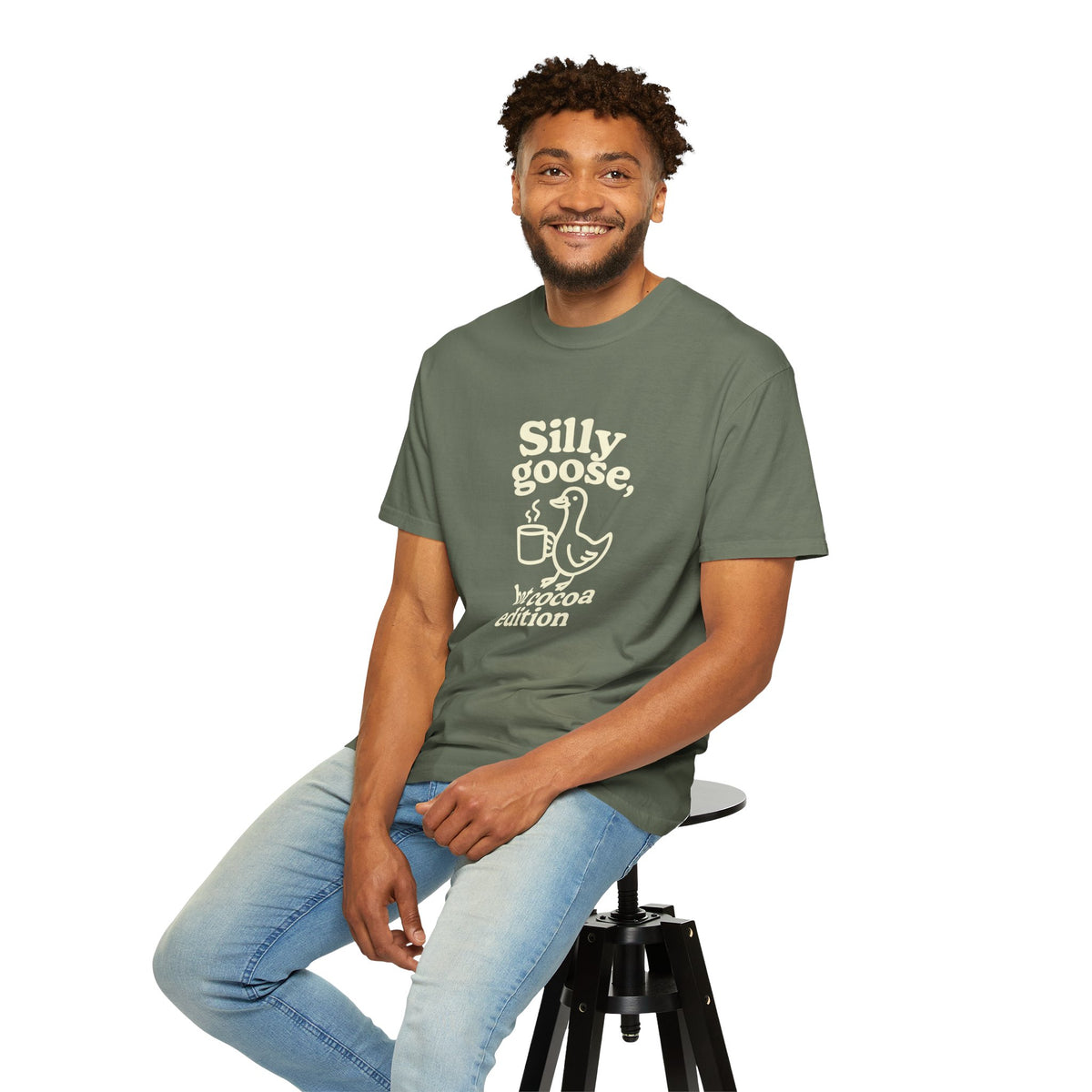 Silly Goose Hot Cocoa T-Shirt — Cute Winter Graphic Tee - Trending Now - October 2026