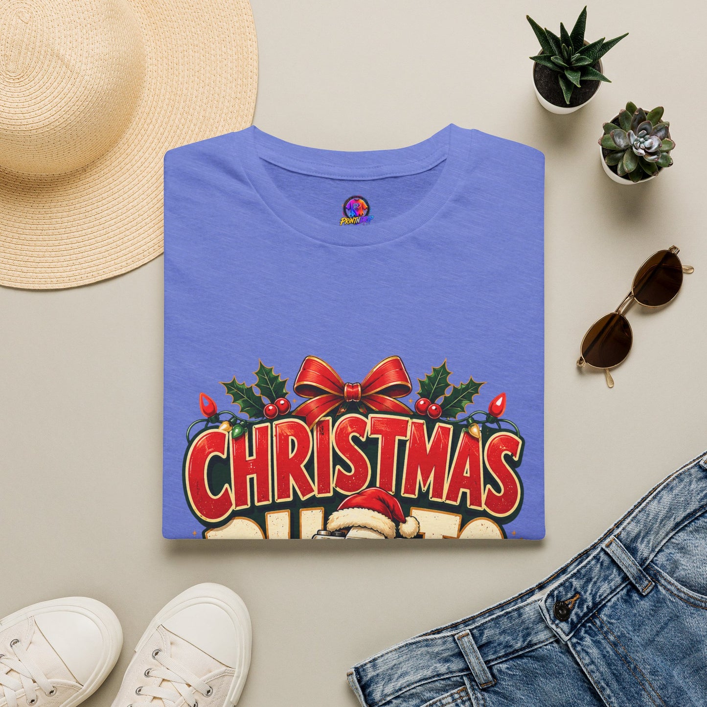Christmas Photo Survivor T-Shirt — Funny Holiday Graphic Tee
