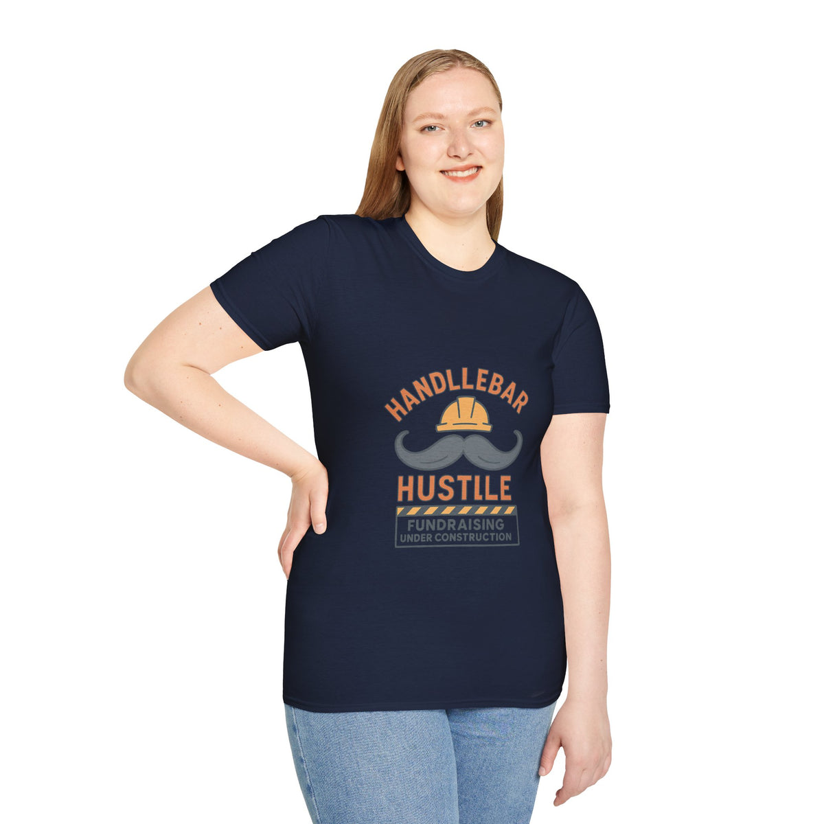 Handlebar Hustle T-Shirt — Vintage Barber Mustache Logo Tee - Trending Now - October 2026