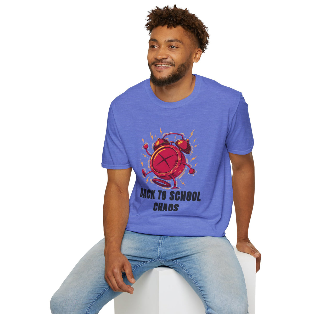 Back to School Chaos T-Shirt — Funny Alarm Clock Graphic Tee - Trending Now - August 2026