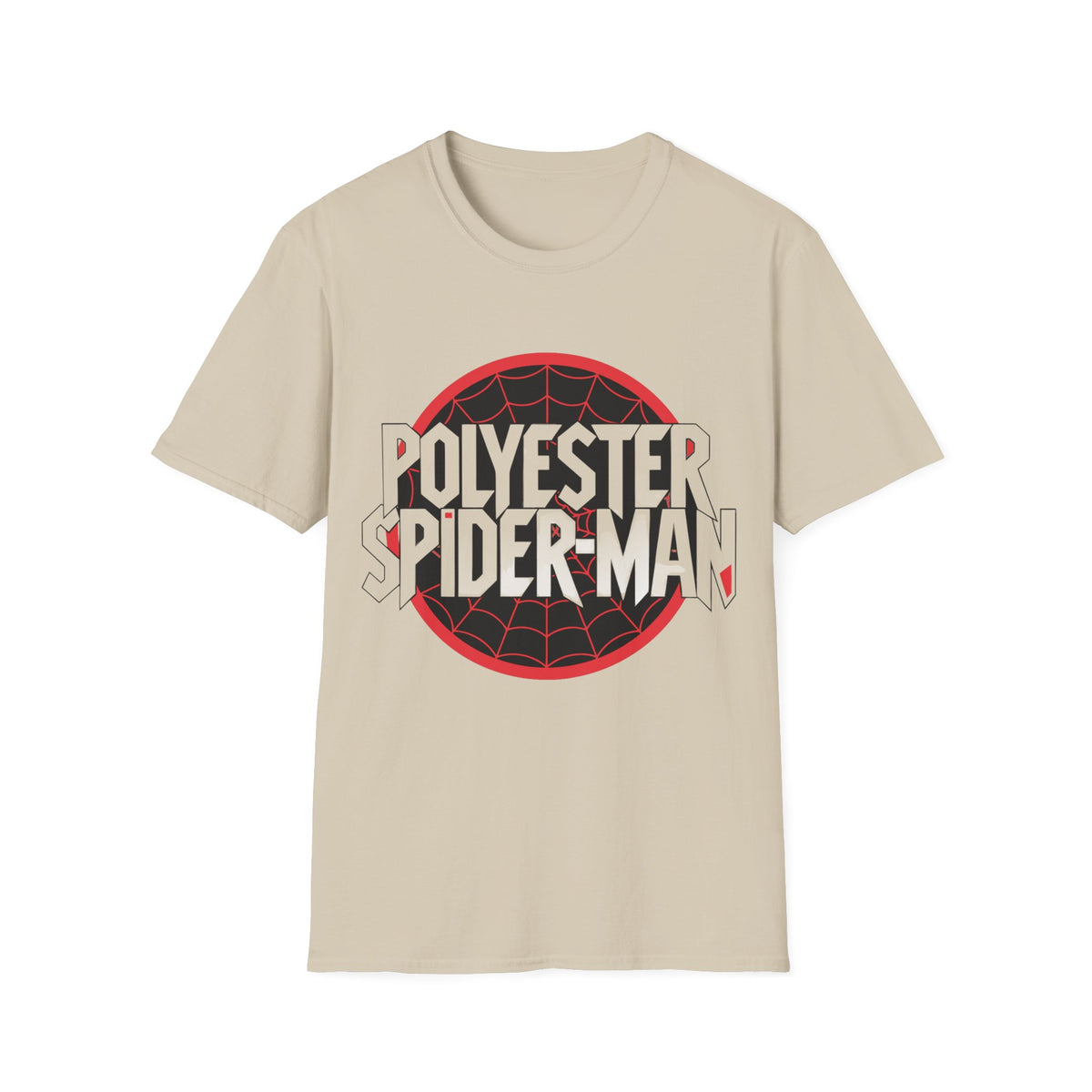 Polyester Spider-Man T-Shirt — Retro Web Logo Graphic Tee - Trending Now - August 2026