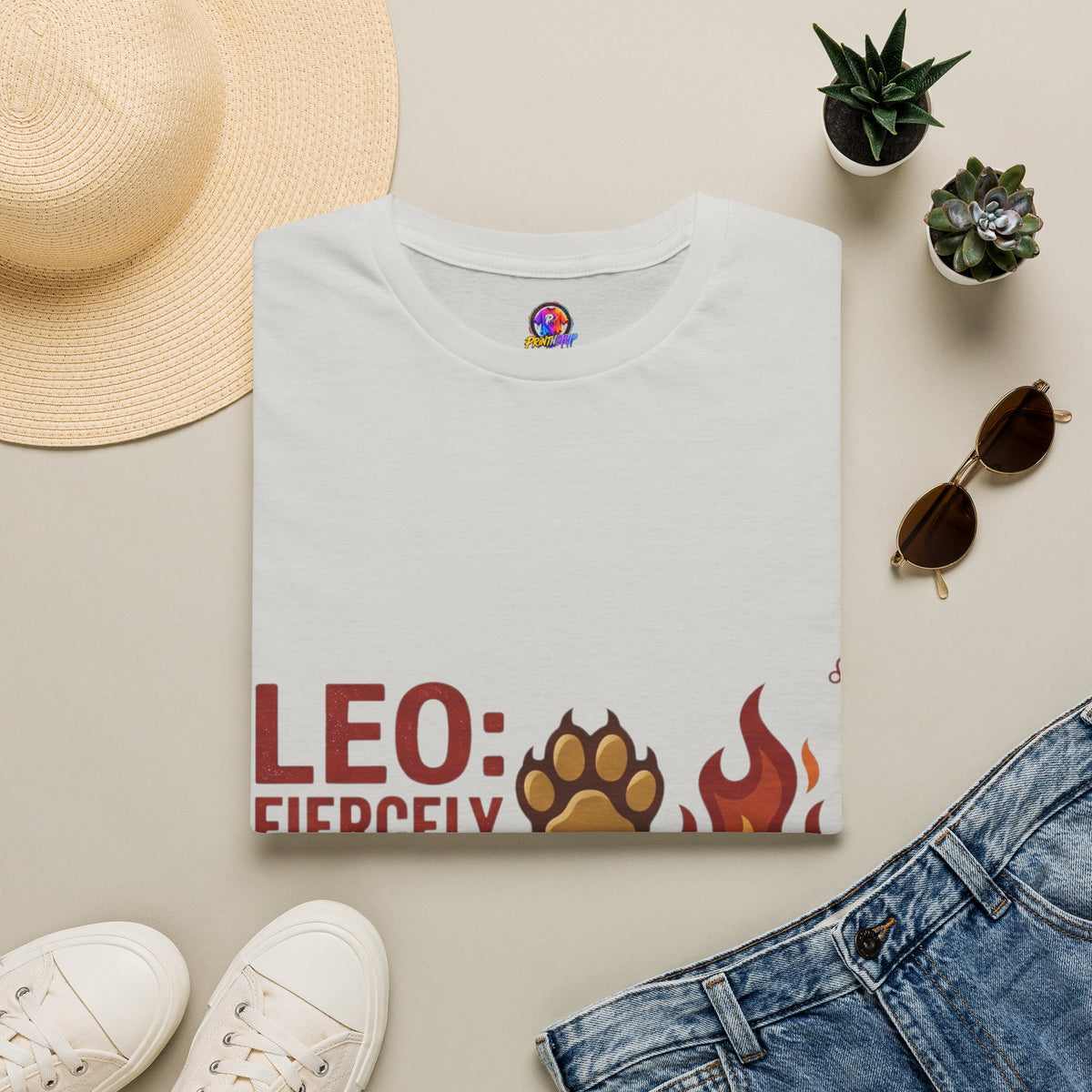 Leo Zodiac T-Shirt — Fiercely Loyal, Passionately Fiery Tee