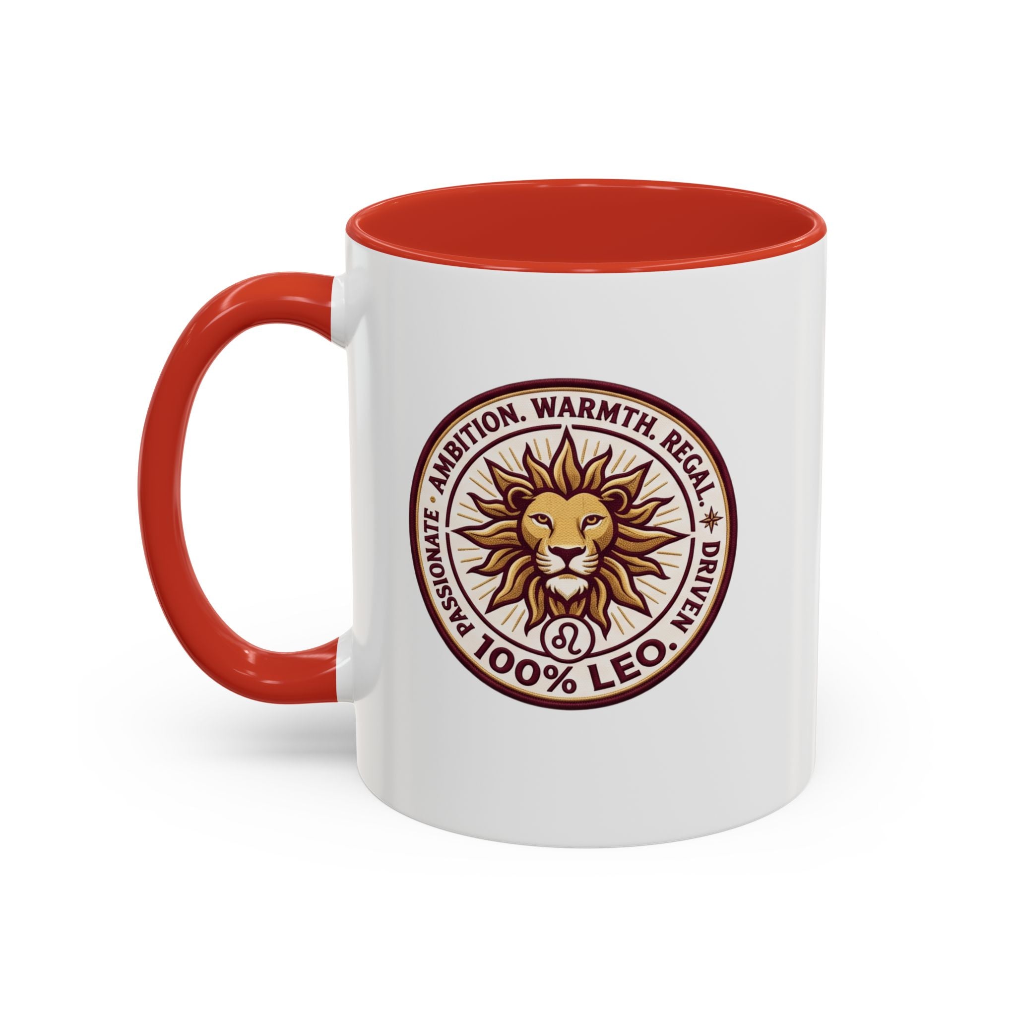 Leo Zodiac Coffee Mug — 100% Leo Lion Horoscope Gift
