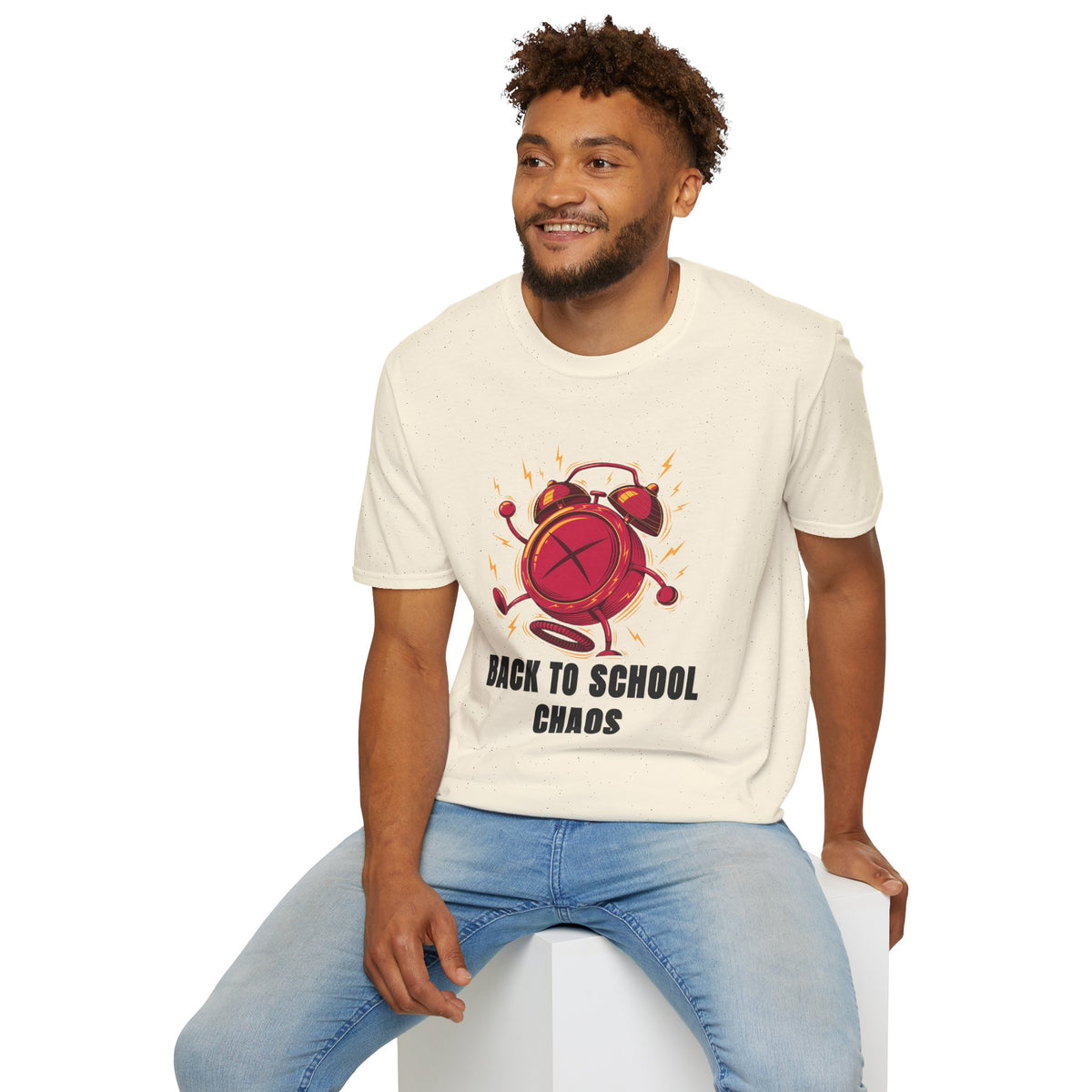 Back to School Chaos T-Shirt — Funny Alarm Clock Graphic Tee - Trending Now - August 2026