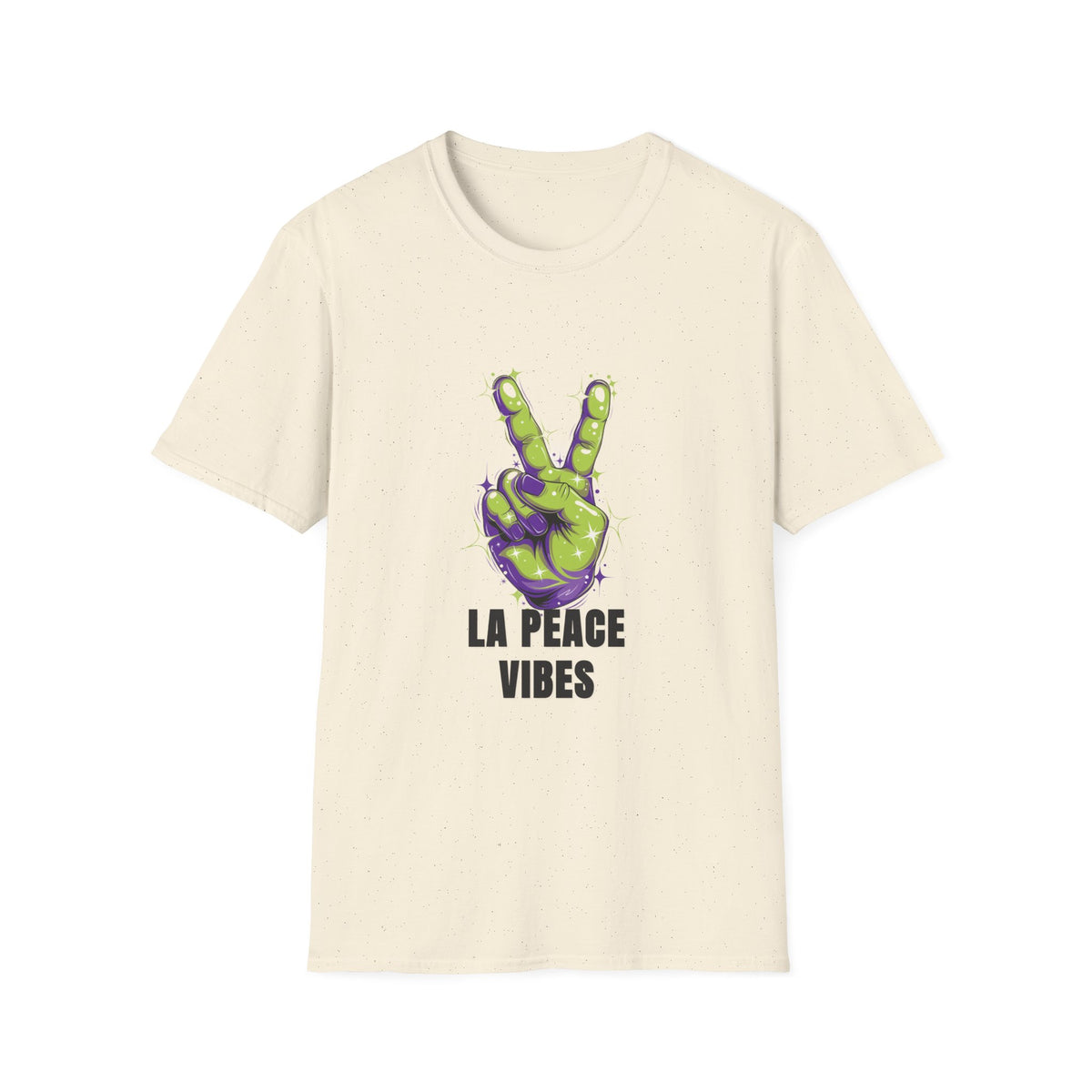 Peace Vibes T-Shirt — Green Alien Peace Sign Tee (La Peace Vibes) - Trending Now - August 2026