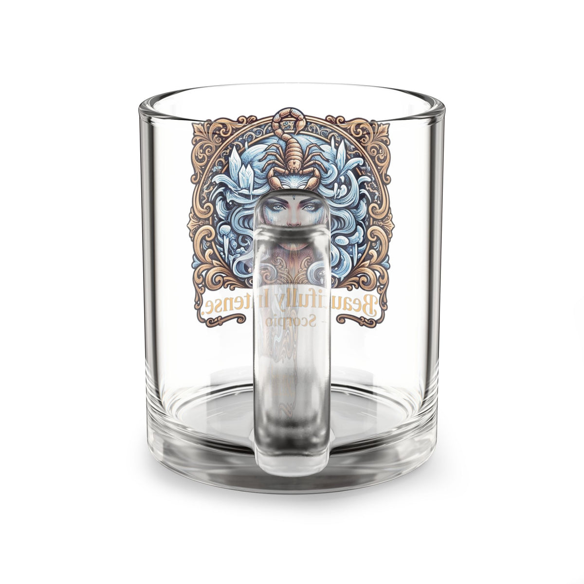 Scorpio Zodiac Glass Mug, 10oz