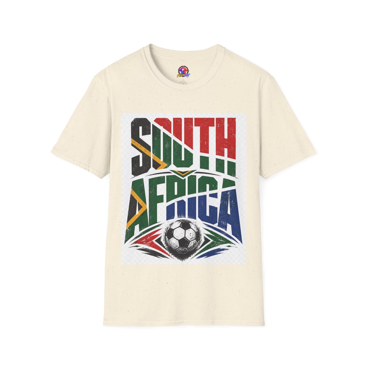 South Africa Soccer T-Shirt — Vintage Flag Football Fan Tee
