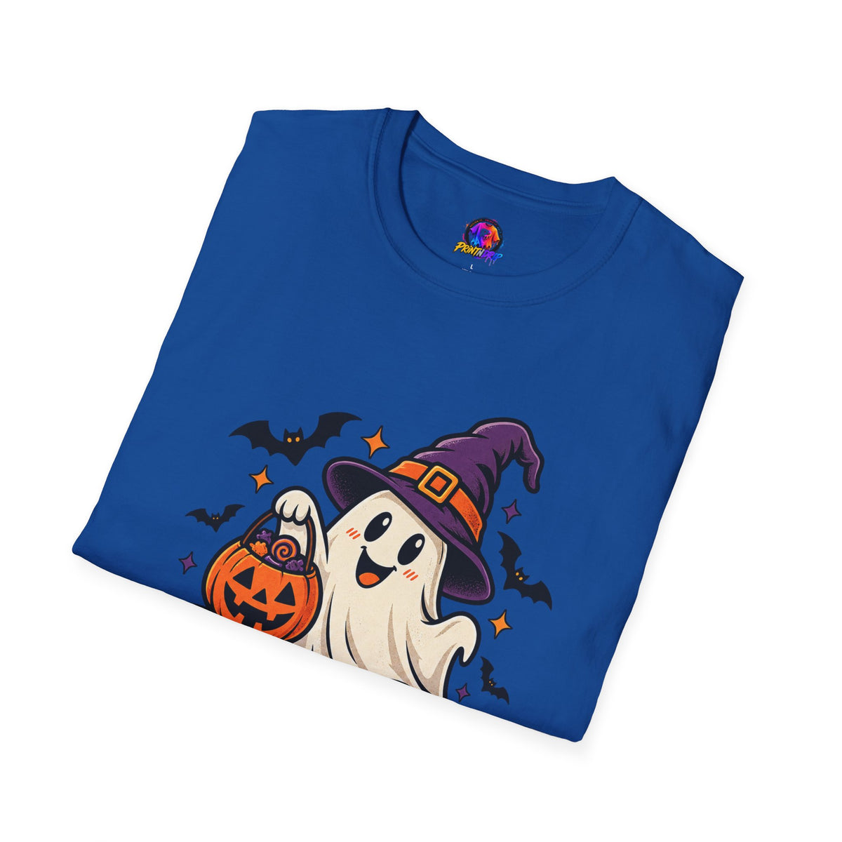 Spooky Season T-Shirt — Cute Ghost Halloween Tee ("Spooky Season Social Club")