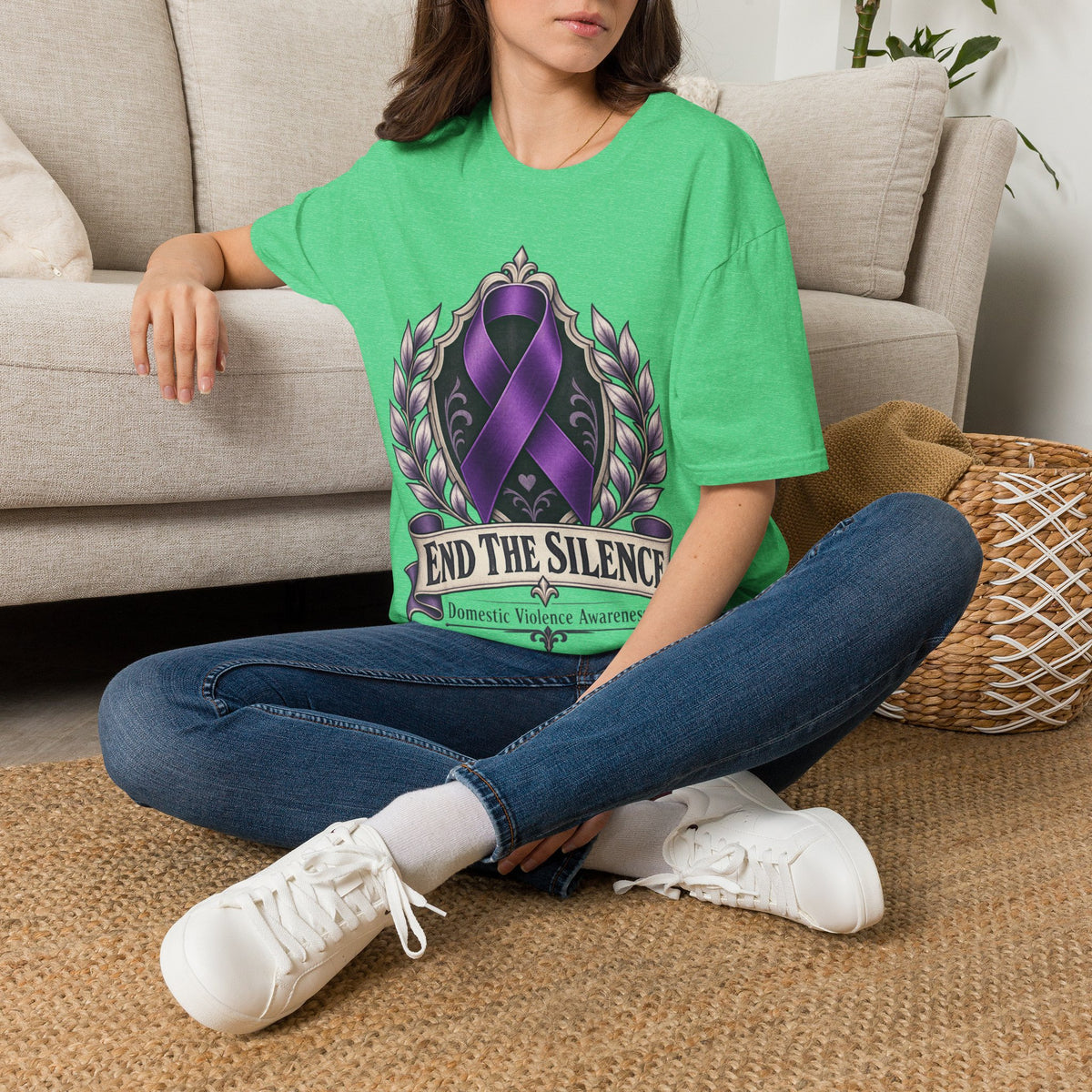 Find The Silence Domestic Violence Awareness T-Shirt