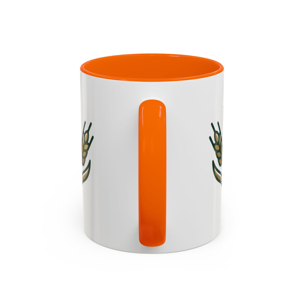 Virgo Zodiac Wheat Ear Accent Coffee Mug – Rustic Farmhouse Tea Cup
