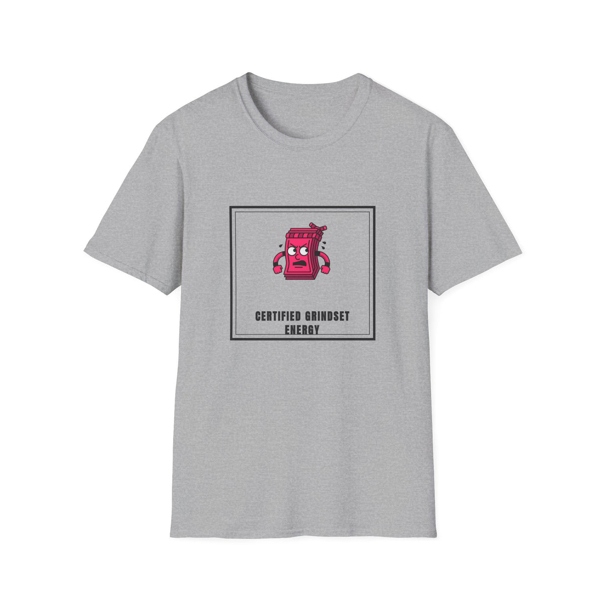T-Shirt — Certified Grindset Energy Graphic Tee - Trending Now - September 2026