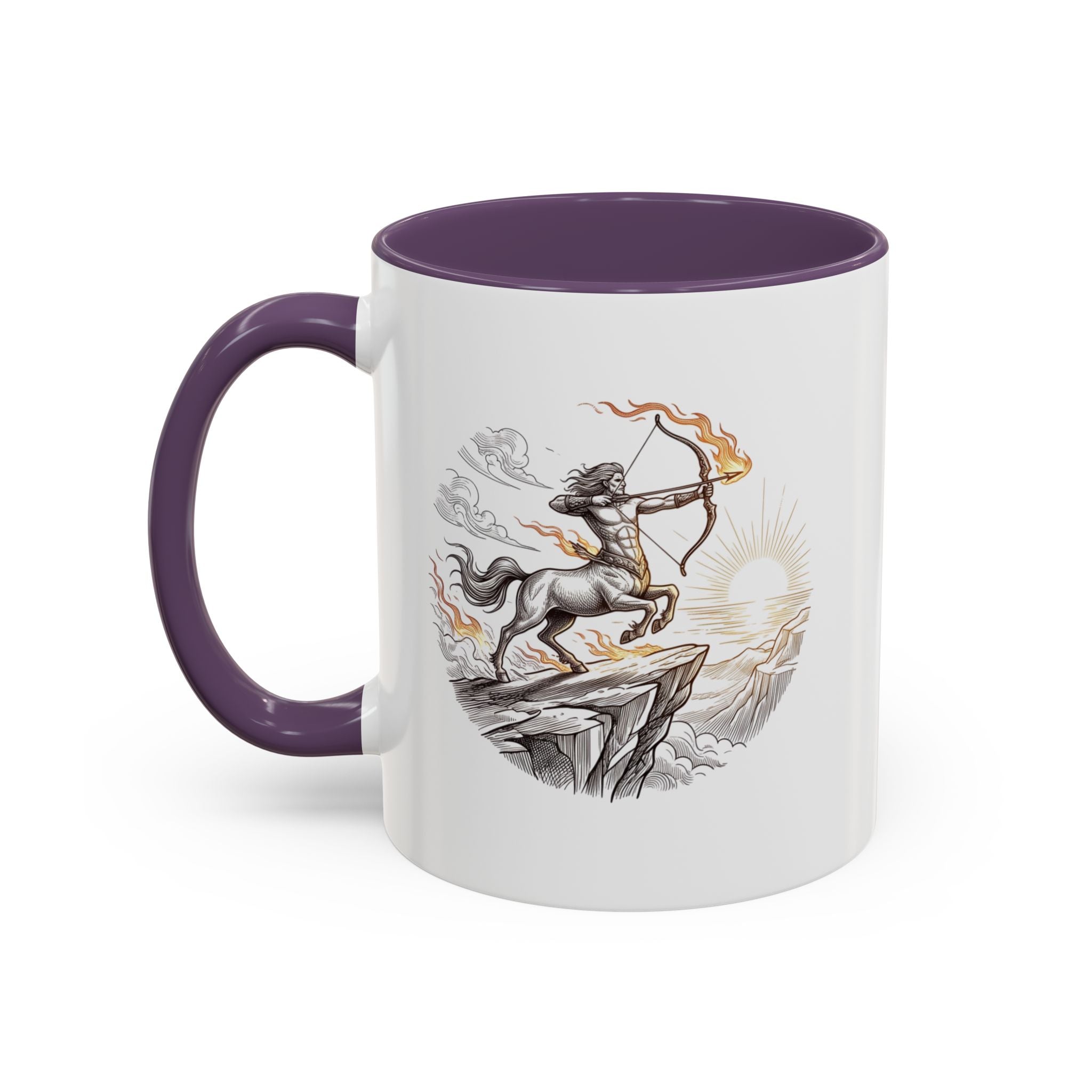 Centaur Archer Coffee Mug — Mythic Sagittarius Design Accent Mug