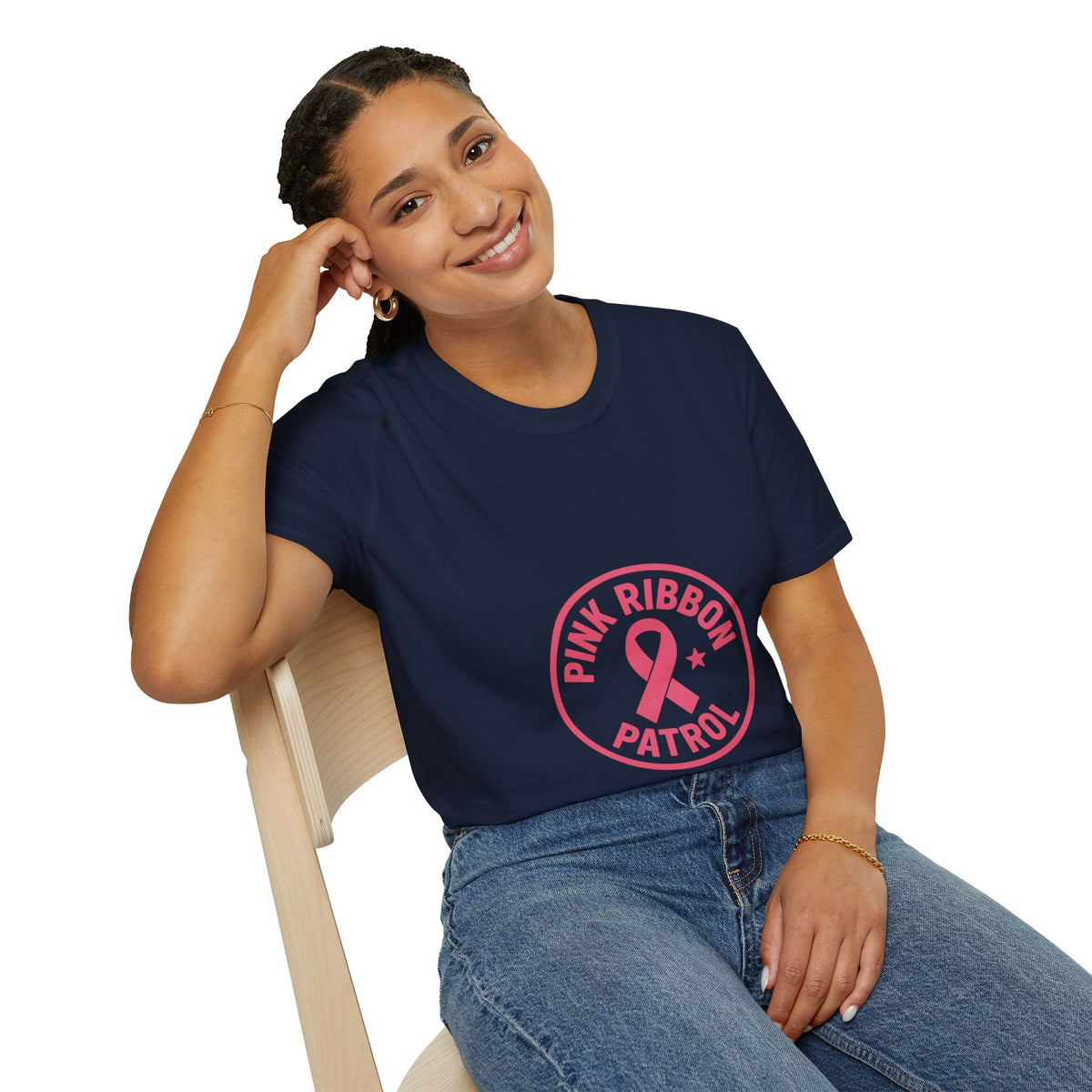Pink Ribbon Patrol T-Shirt — Breast Cancer Awareness Tee - Trending Now - October 2026