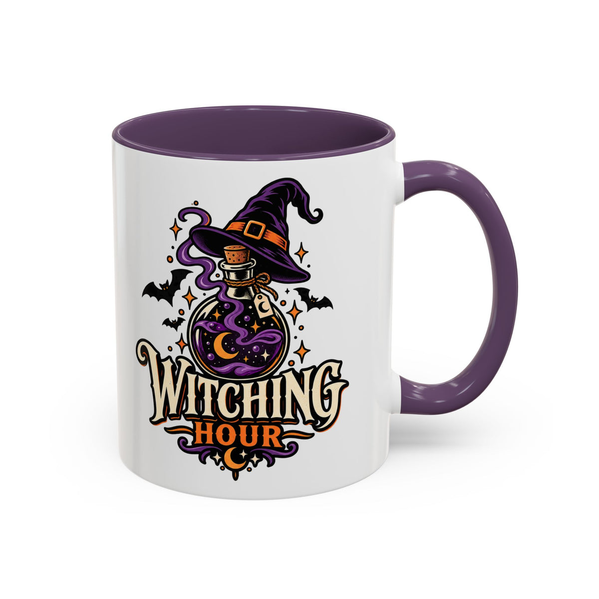 Witching Hour Coffee Mug — Halloween Witch Potion Accent Mug (11/15oz)