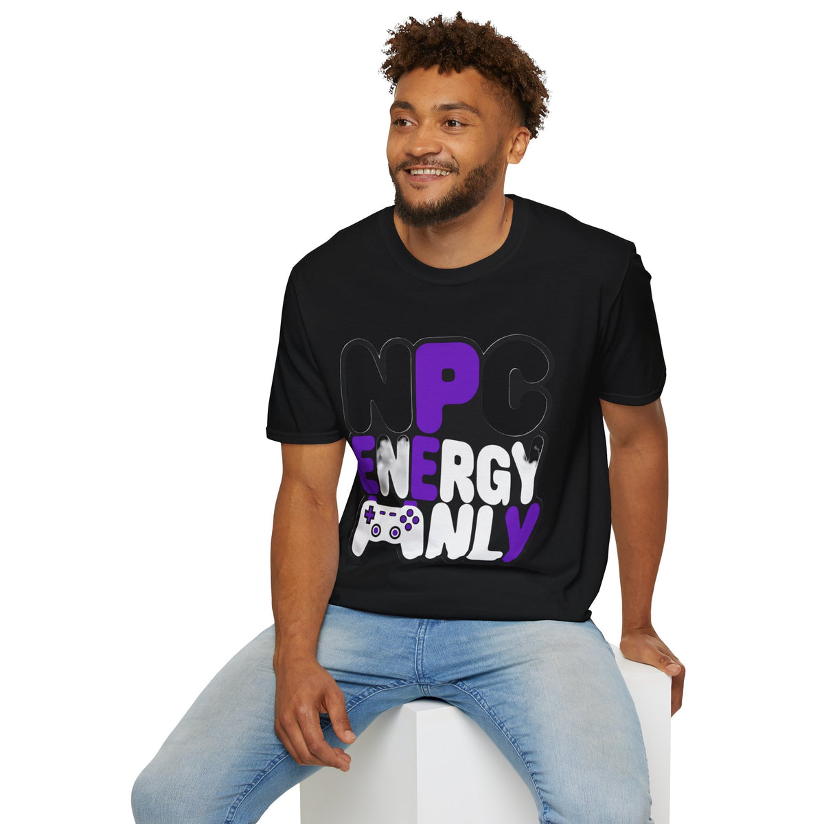 NPC Energy Only T-Shirt — Gamer Graphic Tee - Trending Now - August 2026
