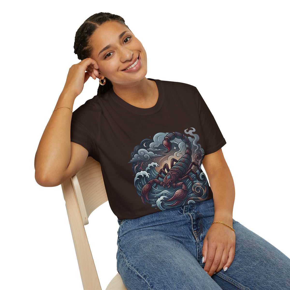 Scorpion Wave Unisex Softstyle T-Shirt
