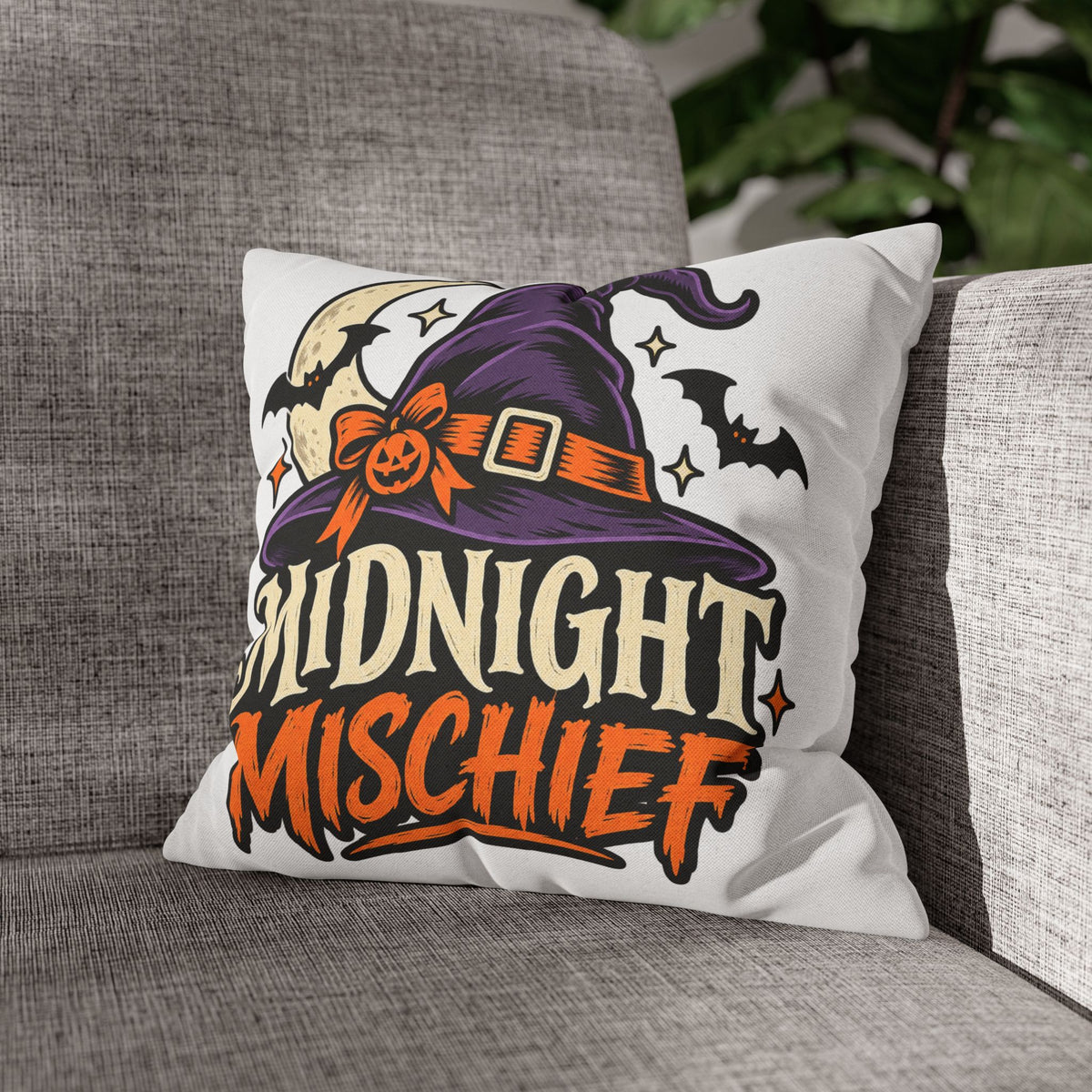 Midnight Mischief Halloween Pillowcase