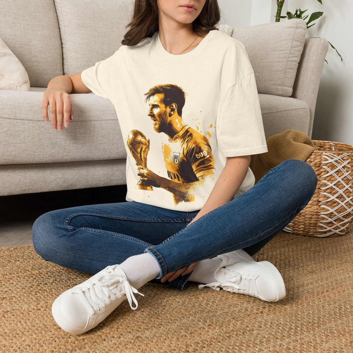 Minimal White T-Shirt — Classic Crewneck Tee