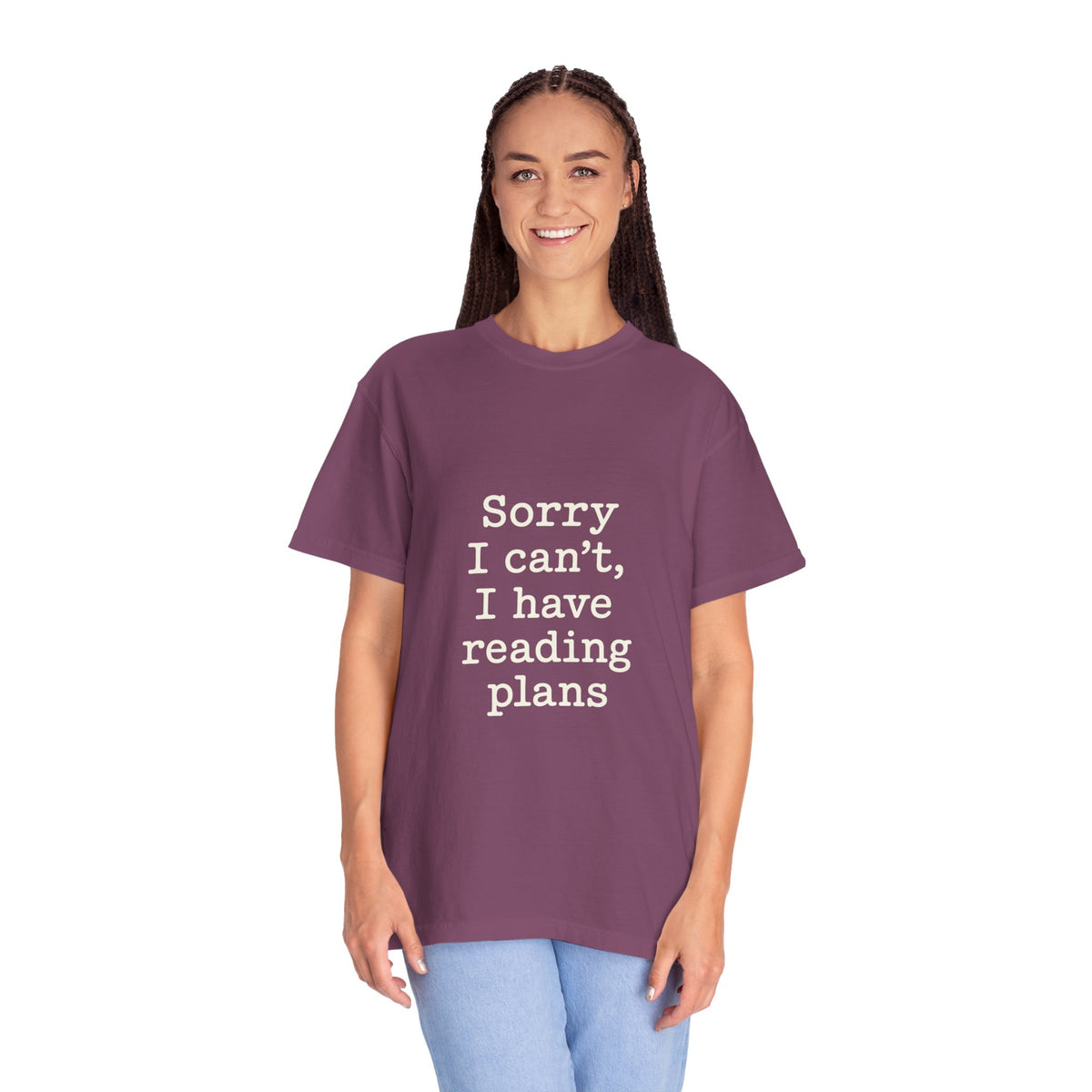 Reading Plans T-Shirt — "Sorry I Can't, I Have Reading Plans" Book Lover Tee - Trending Now - October 2026
