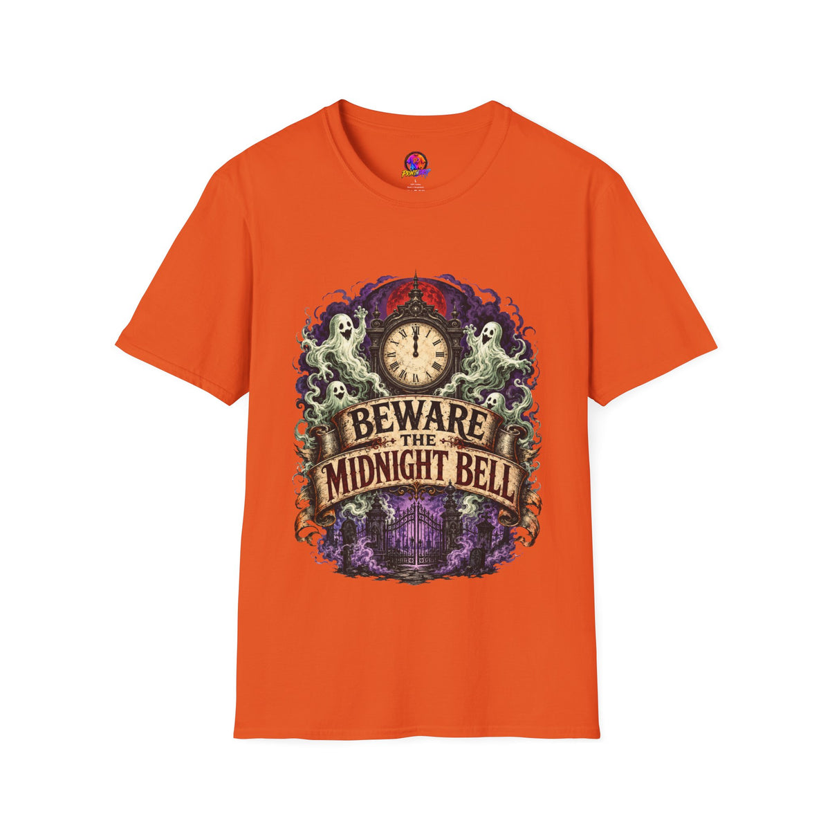 Halloween Beware Of Midnight Unisex Softstyle T-Shirt