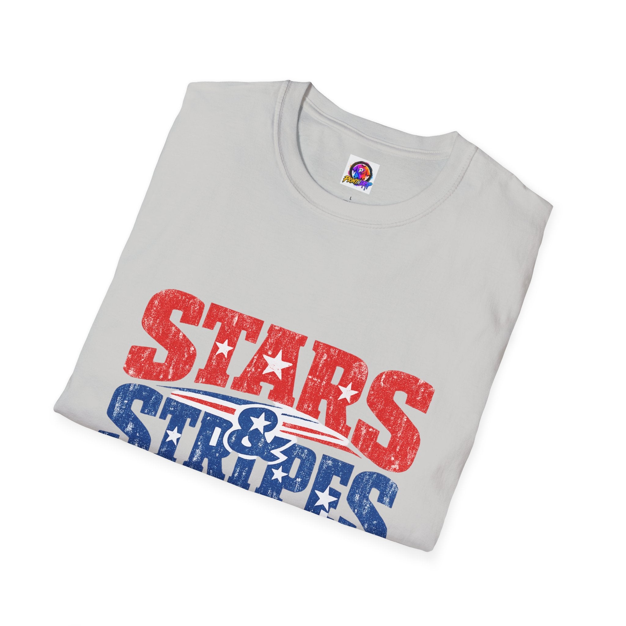 USA Stars & Stripes Forever T-Shirt — Patriotic Red White Blue Graphic Tee
